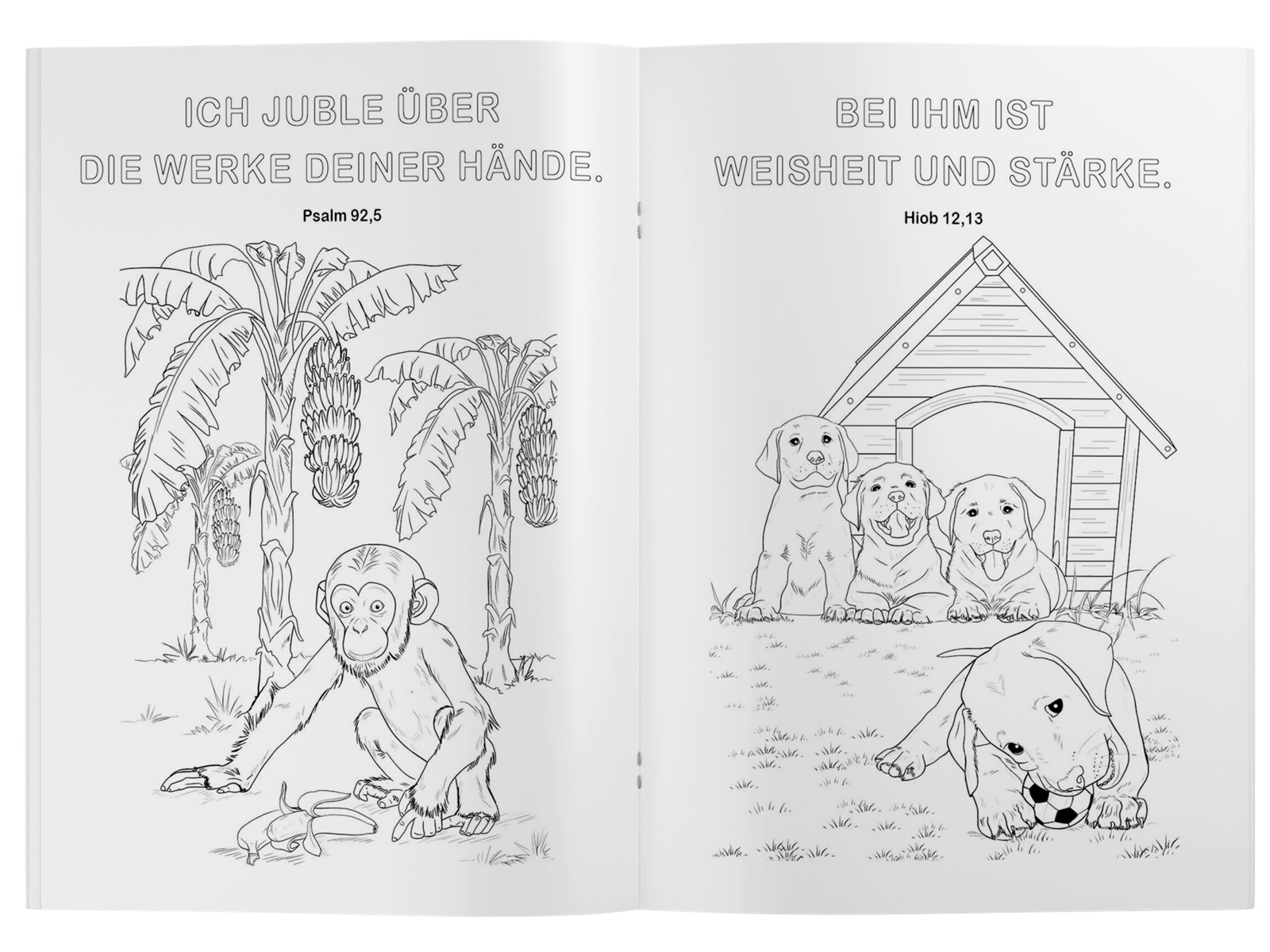 Malheft - Tierbabys Malheft - Tierbabys