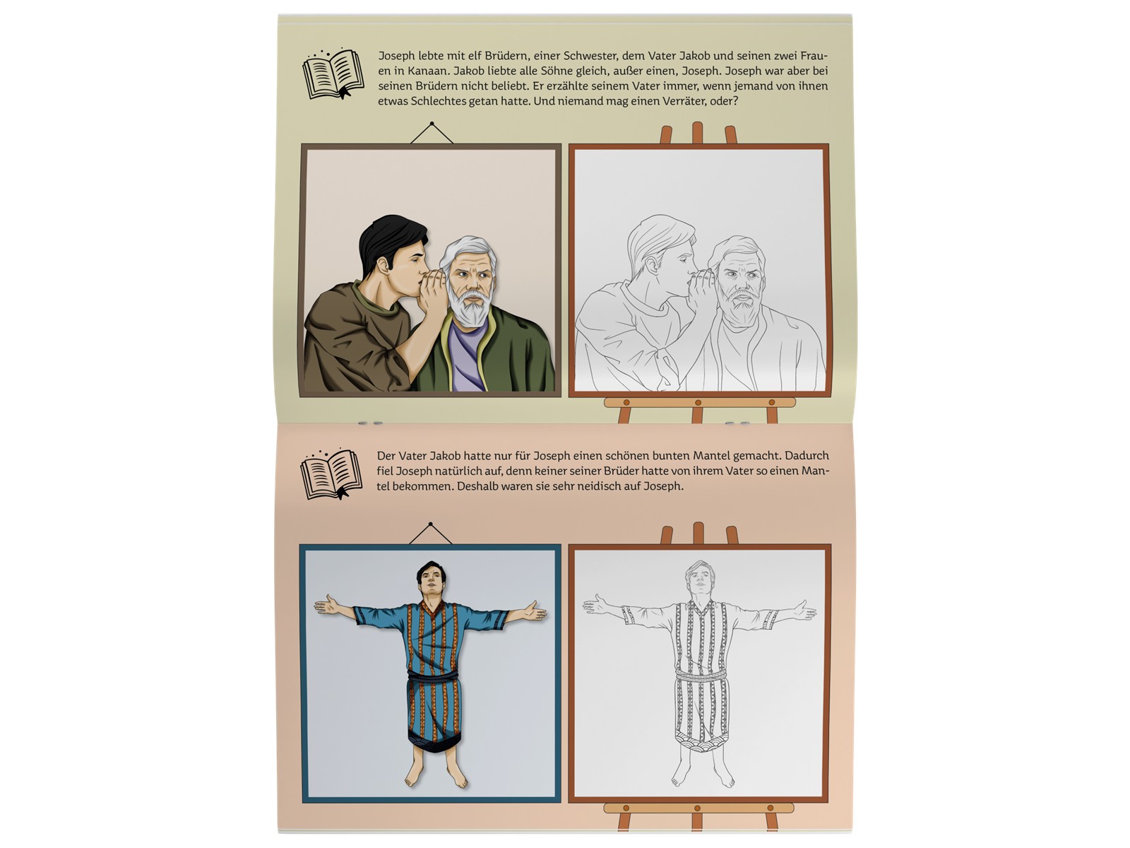 Malheft - Joseph und seine Brüder Malheft - Joseph und seine Brüder