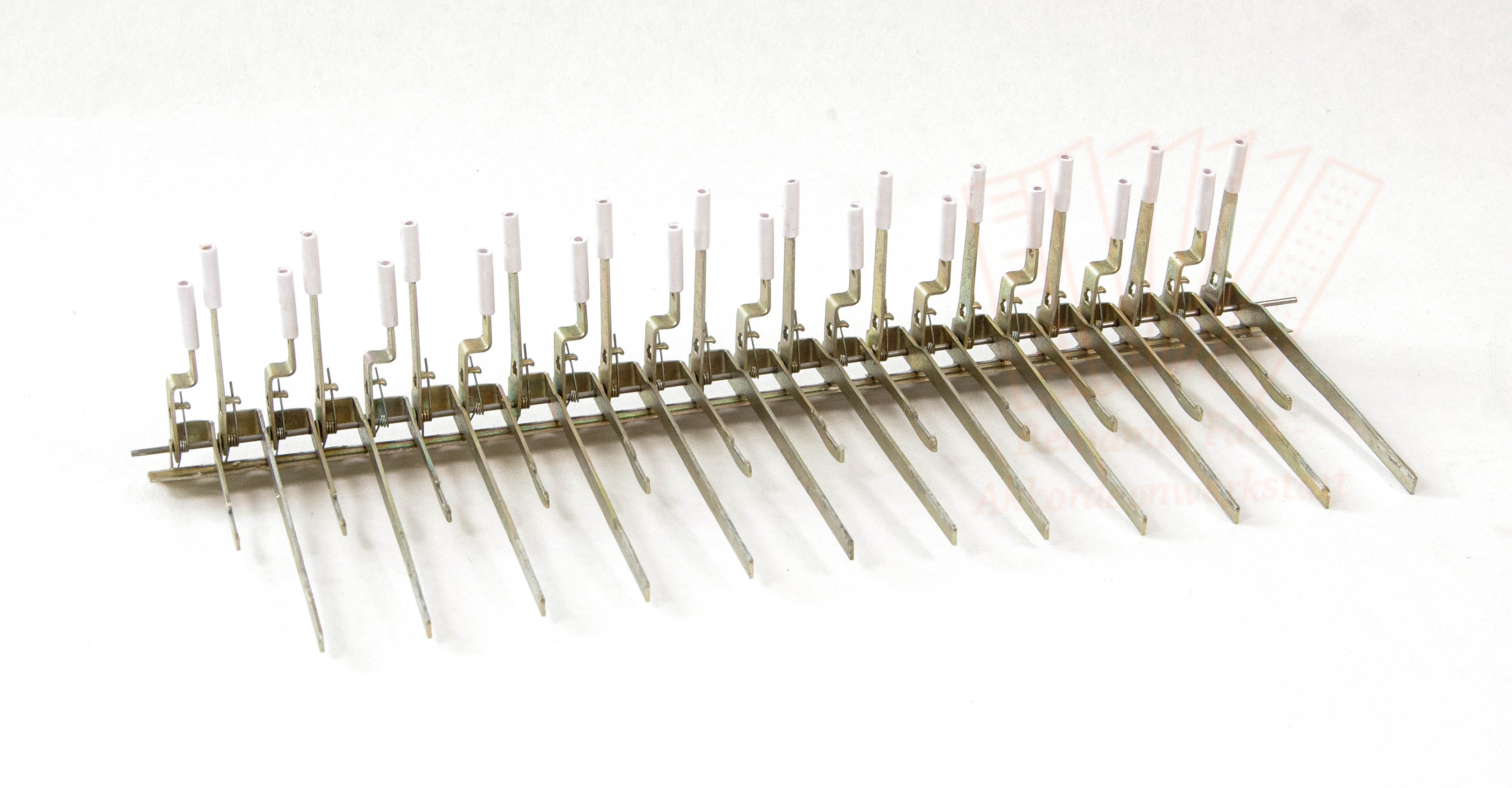 Klappenträger Bass Hohner Bravo III 72, gebraucht Klappenträger Bass Hohner Bravo III 72, gebraucht