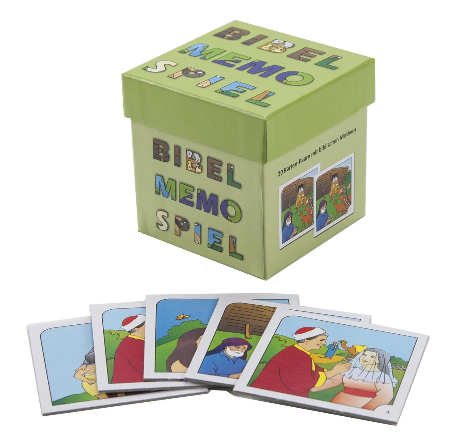 Bibel-MEMO-Spiel (20 Kartenpaare)