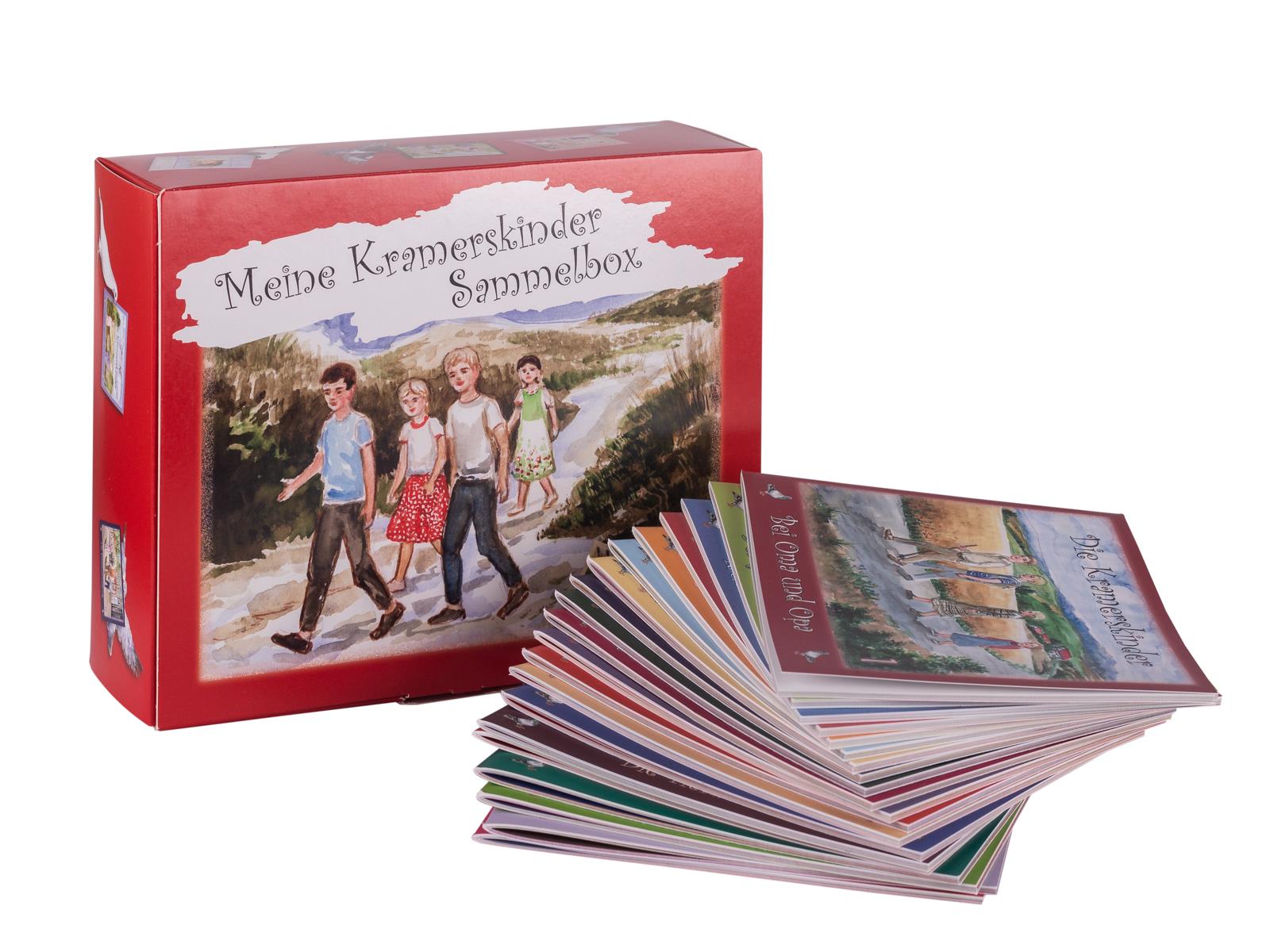 Meine Kramerskinder Sammelbox + 20 Hefte im Set Meine Kramerskinder Sammelbox + 20 Hefte im Set