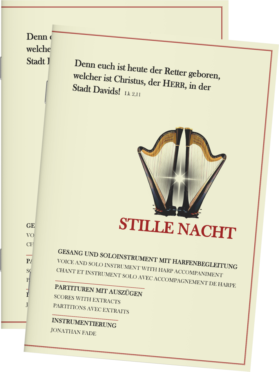 Harfenpartitur - Stille Nacht Harfenpartitur - Stille Nacht