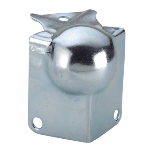 Kugelecke klein mit integrierter L-Ecke 39 mm gekröpft