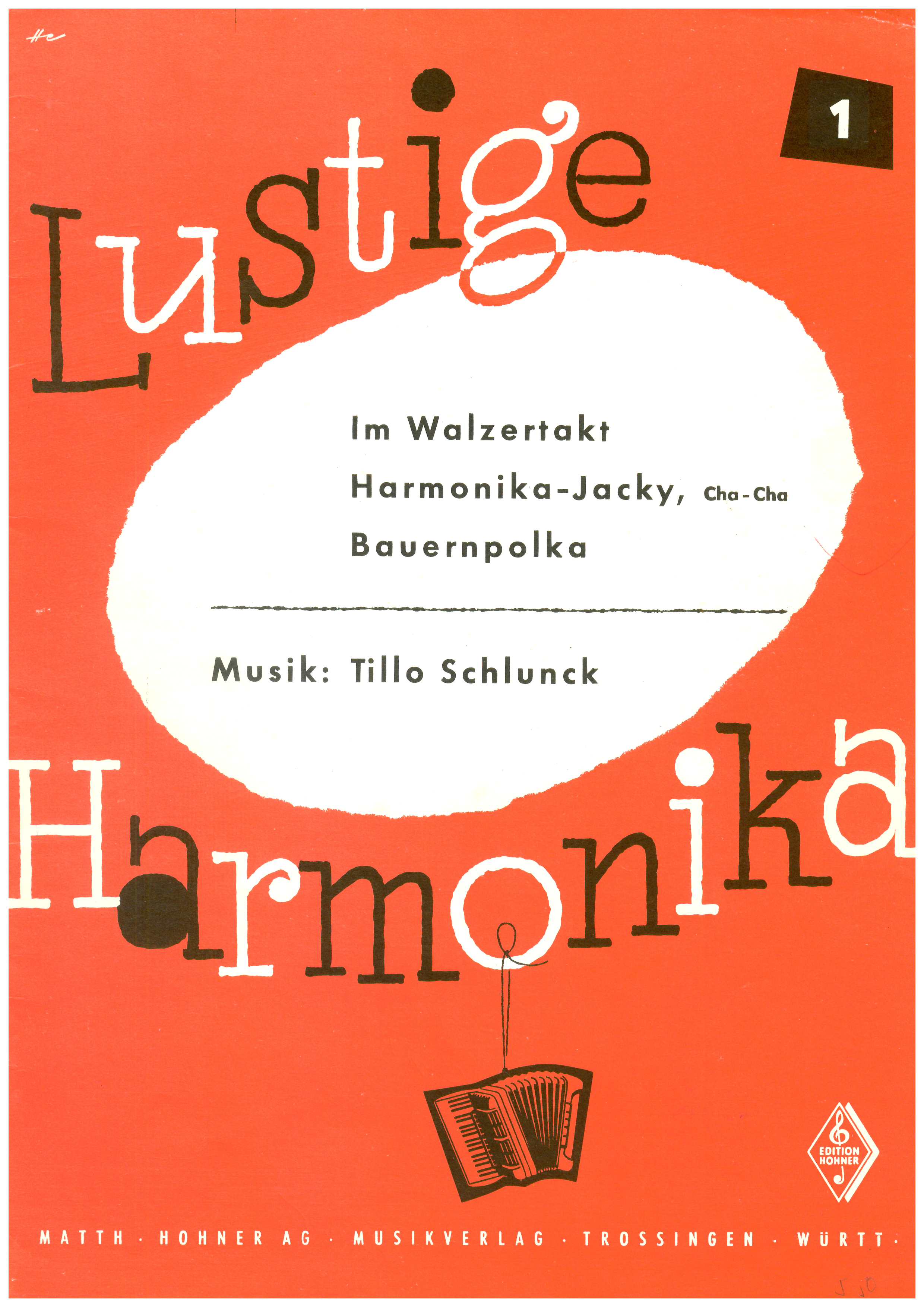 Lustige Harmonika 1, Schlunck - Antiquariat Lustige Harmonika 1, Schlunck - Antiquariat