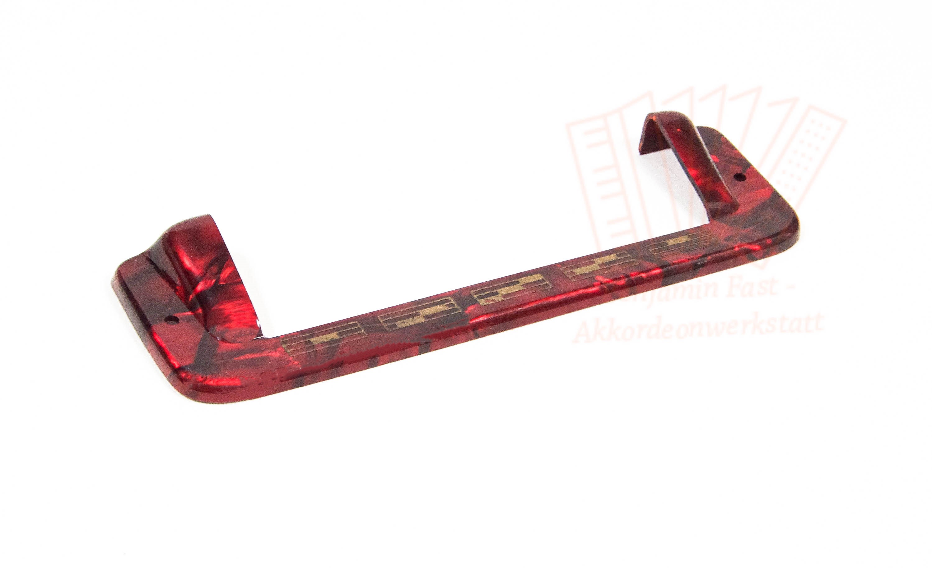 Registerkragen m. Markierungen 3-chörig, gebraucht V2-rot