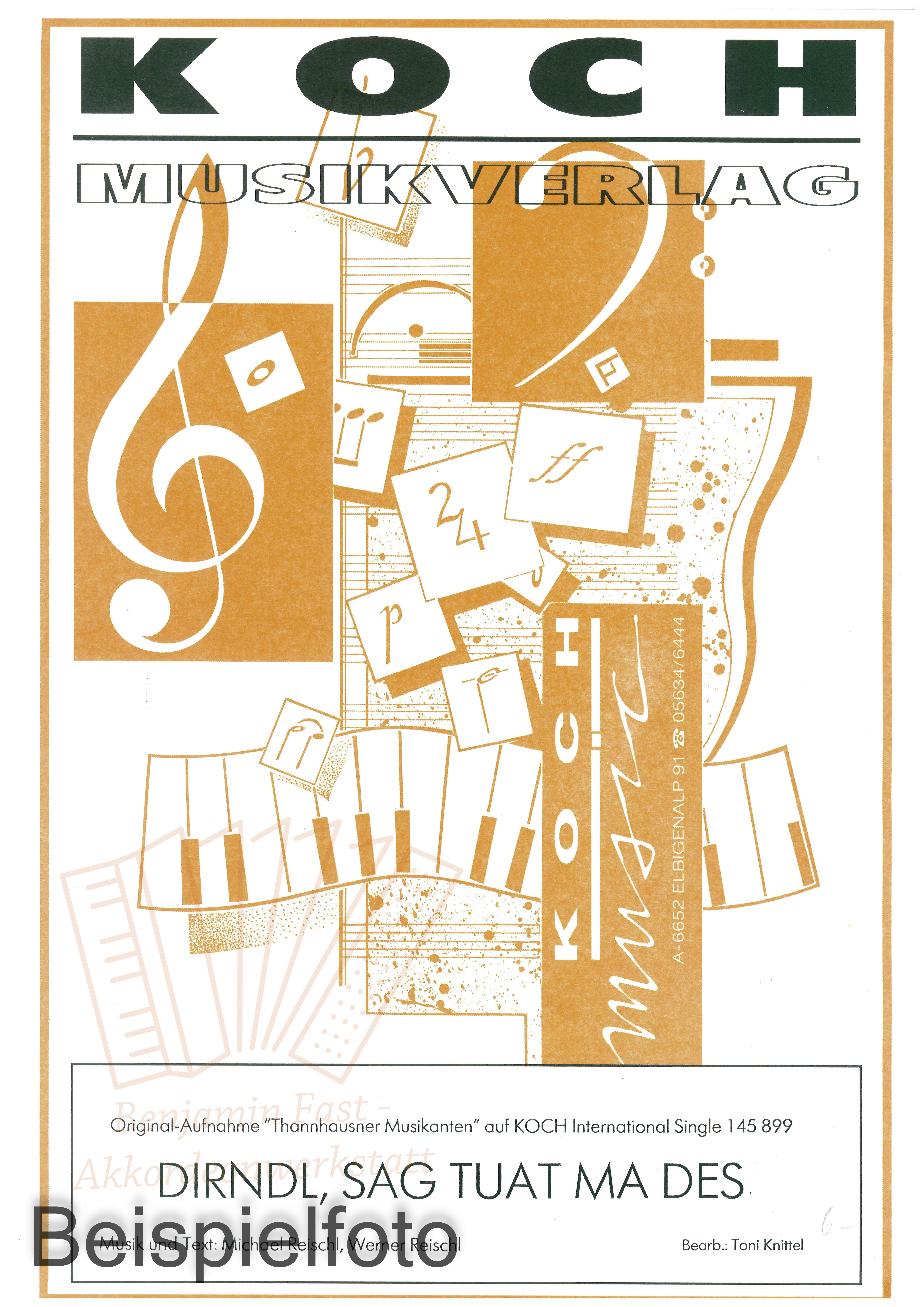 Dirndl, sag tuat ma des, Einzelausgabe - Antiquariat