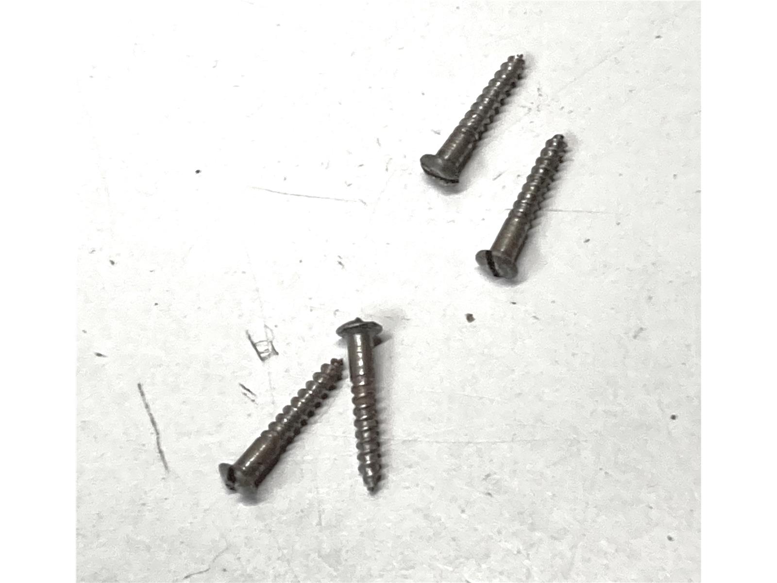 Schraube 1,95 x 13,5mm Schlitz, gebraucht Schraube 1,95 x 13,5mm Schlitz, gebraucht