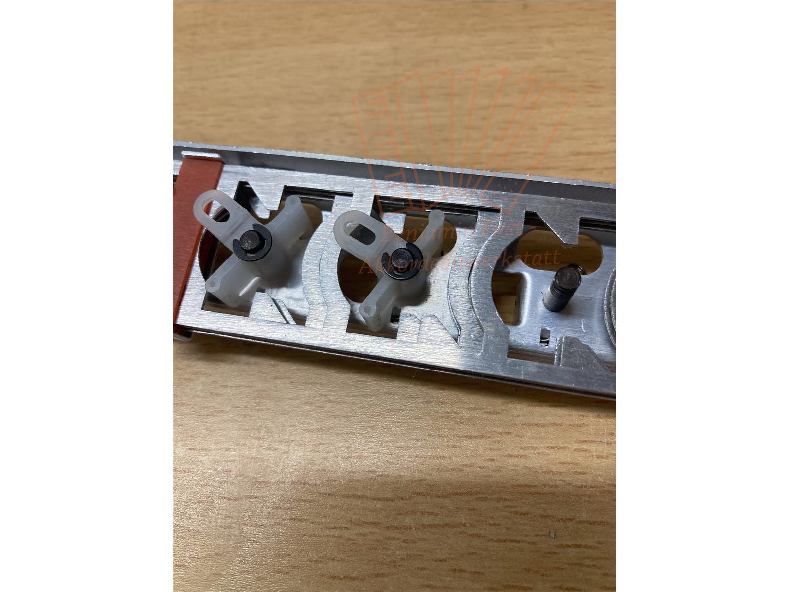 Pendelhebel D-Register Weltmeister weiß Kunststoff