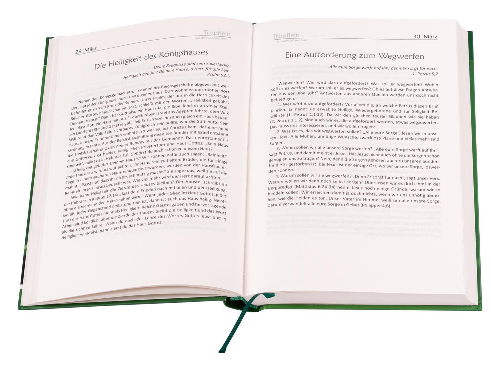 Tröpflein aus dem Lebensstrom, Fast Tröpflein aus dem Lebensstrom, Fast