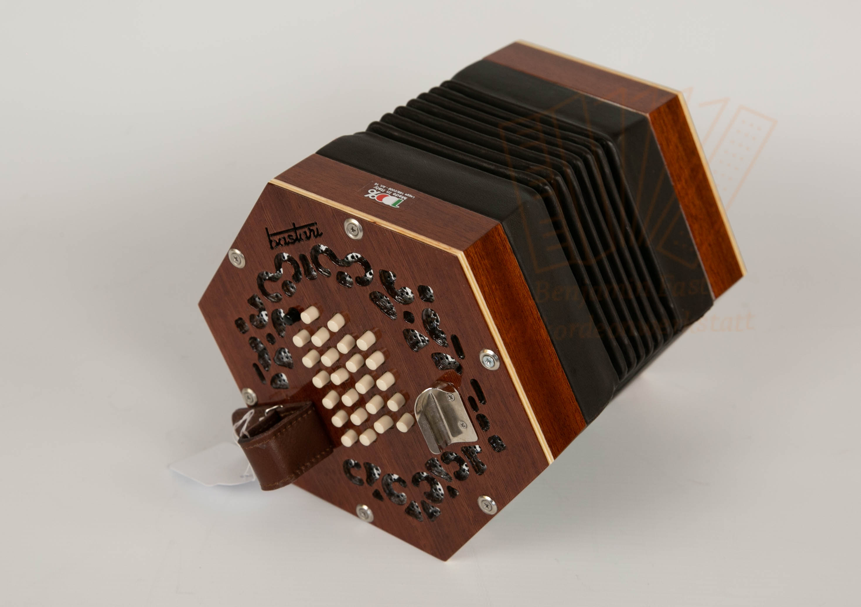 Konzertina Englische Concertina Stagi A-48 - chromatisch/gleichtönig