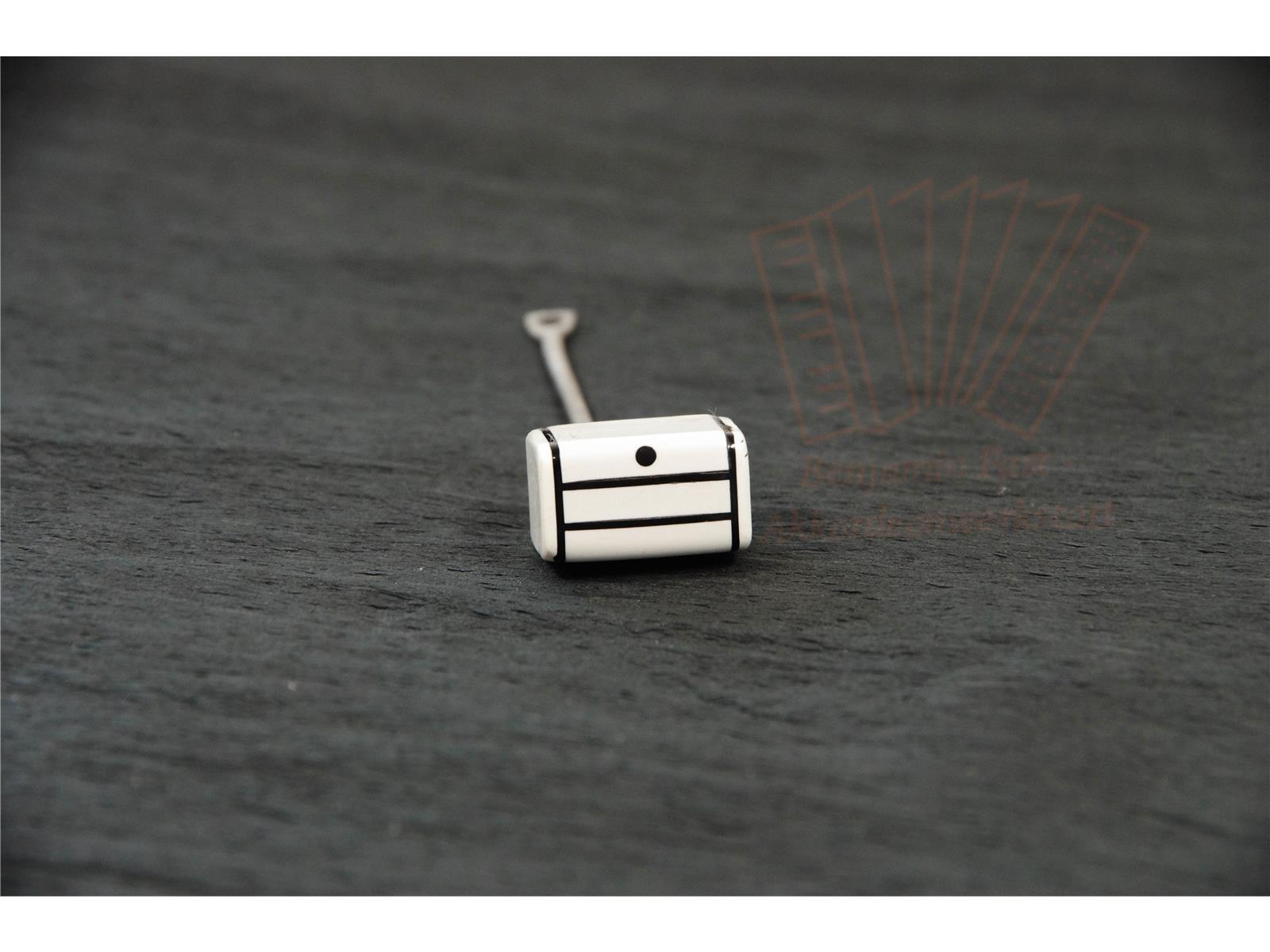 Registerdrücker Diskant Hohner alt gebraucht