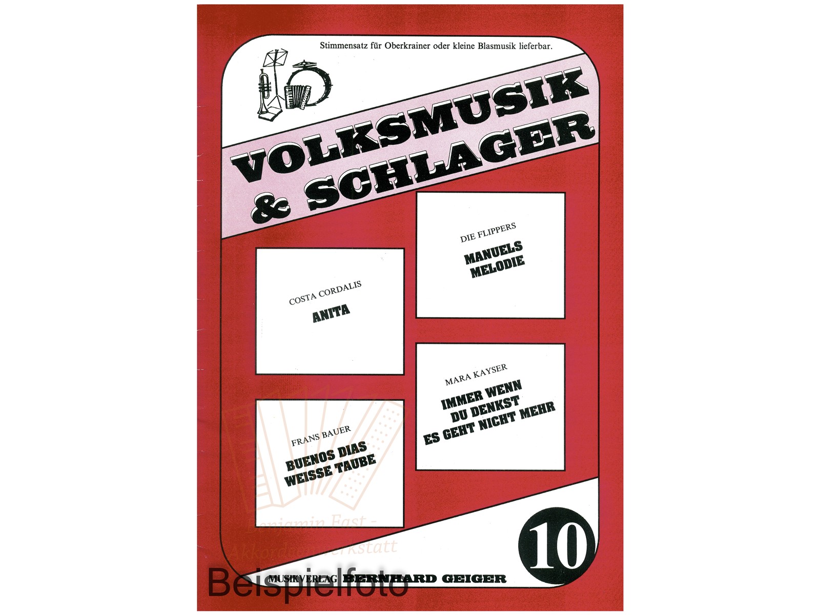 Volksmusik & Schlager 10 - Antiquariat