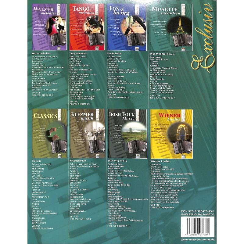Musettemelodien, Holzschuh Exclusiv Musettemelodien, Holzschuh Exclusiv