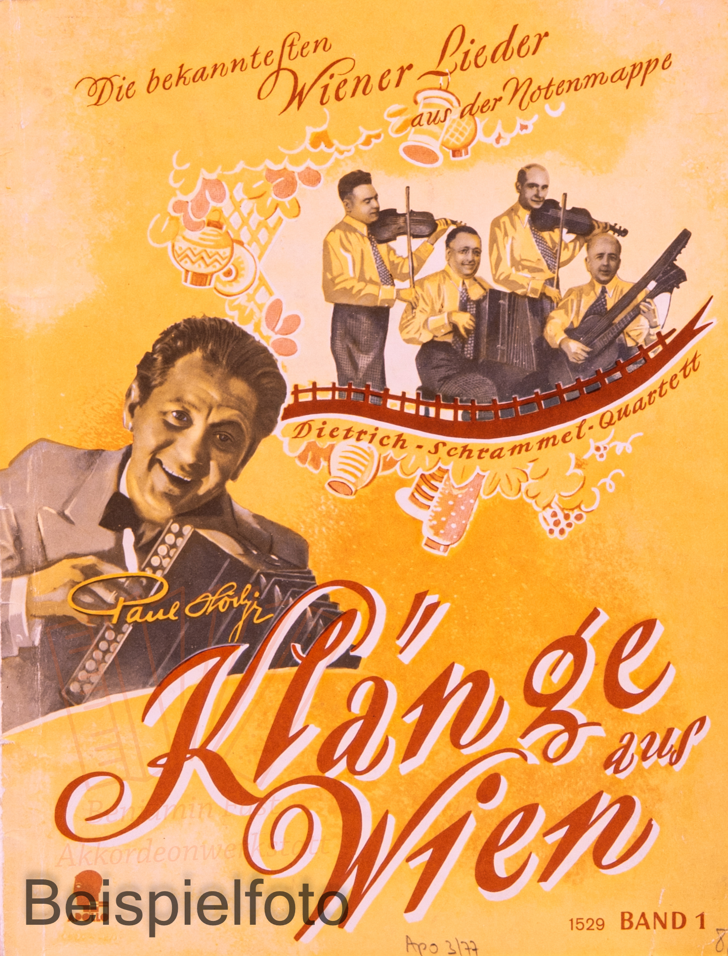 Klänge aus Wien 1, für Akkordeon - Antiquariat