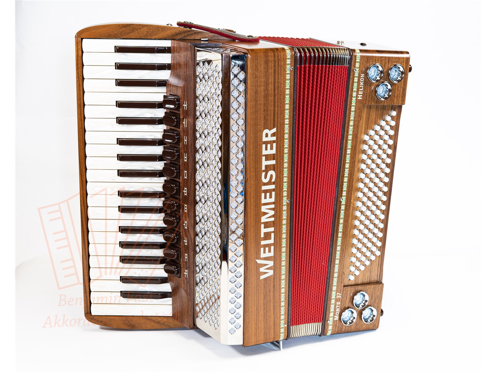 Akkordeon Weltmeister Monte 37 Helikon gebraucht Akkordeon Weltmeister Monte 37 Helikon gebraucht