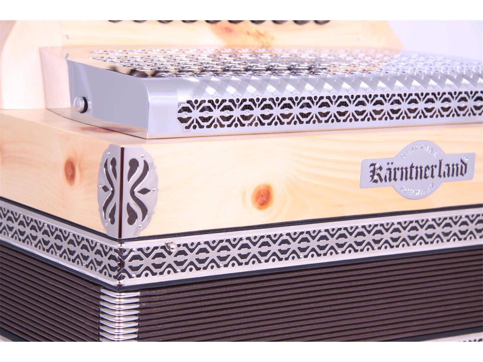 Steirische Harmonika Kärntnerland (Silber) Zirbenduft Steirische Harmonika Kärntnerland (Silber) Zirbenduft C/F/Bb/Eb