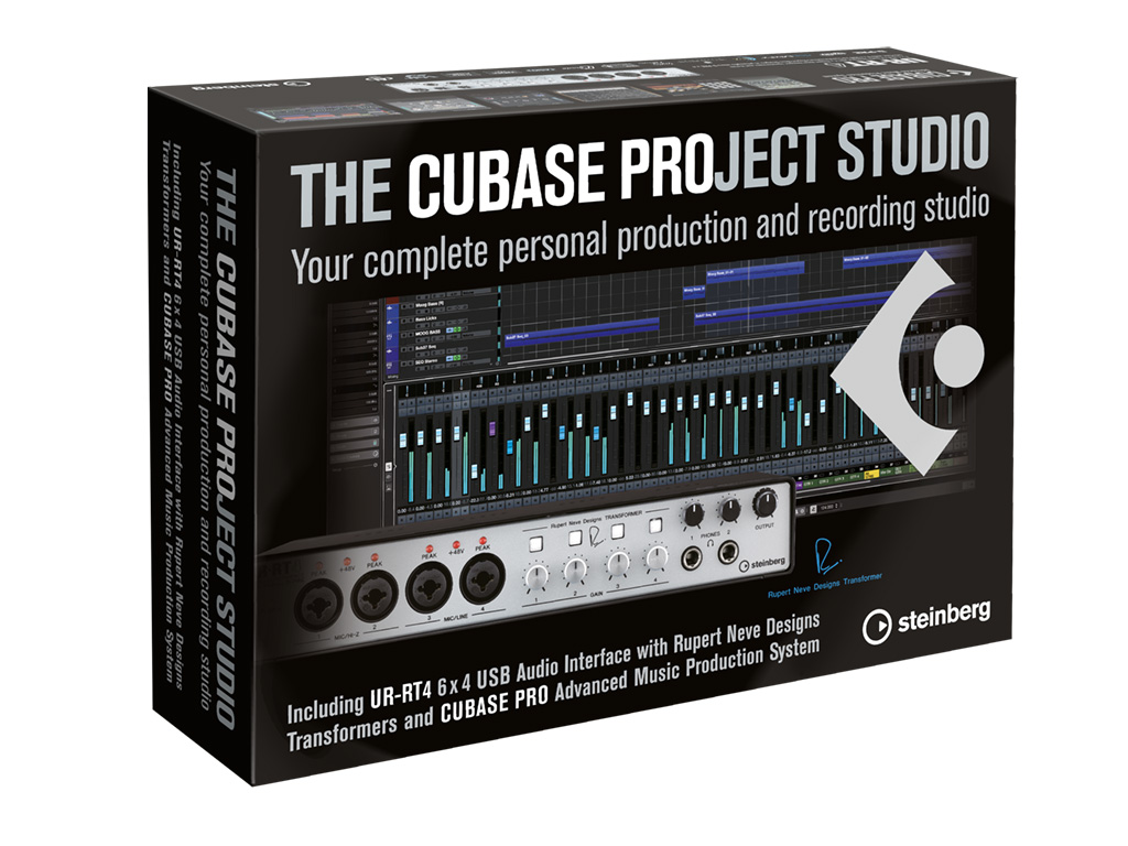 USB-Audiointerface Steinberg UR-RT4 EU + Cubase Pro USB-Audiointerface Steinberg UR-RT4 EU + Cubase Pro