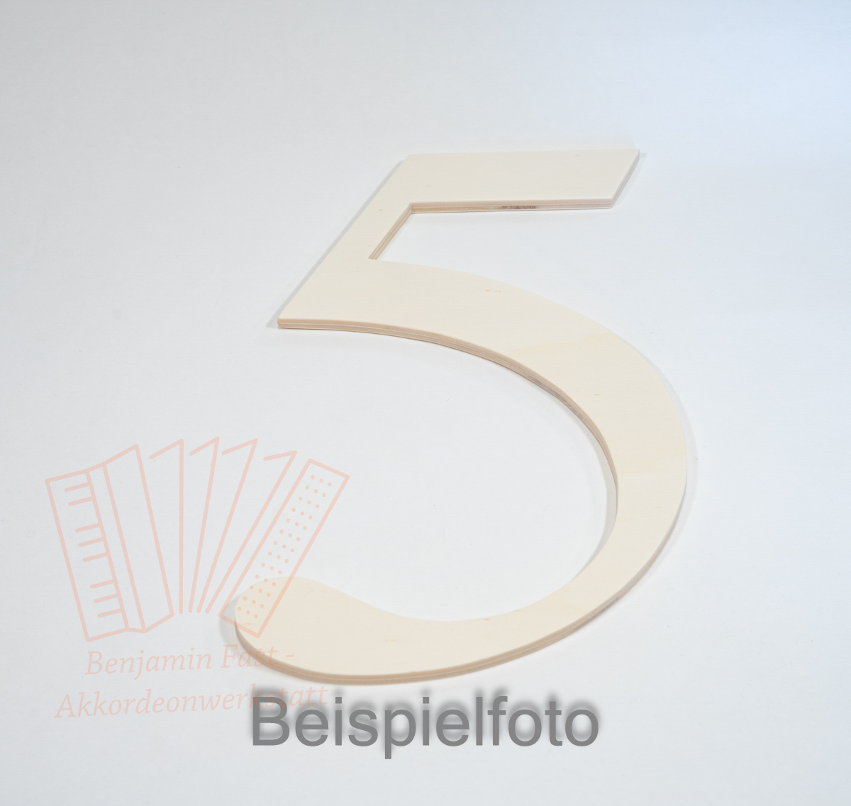 Buchstaben Zahlen Multiplex 10cm, 6mm stark