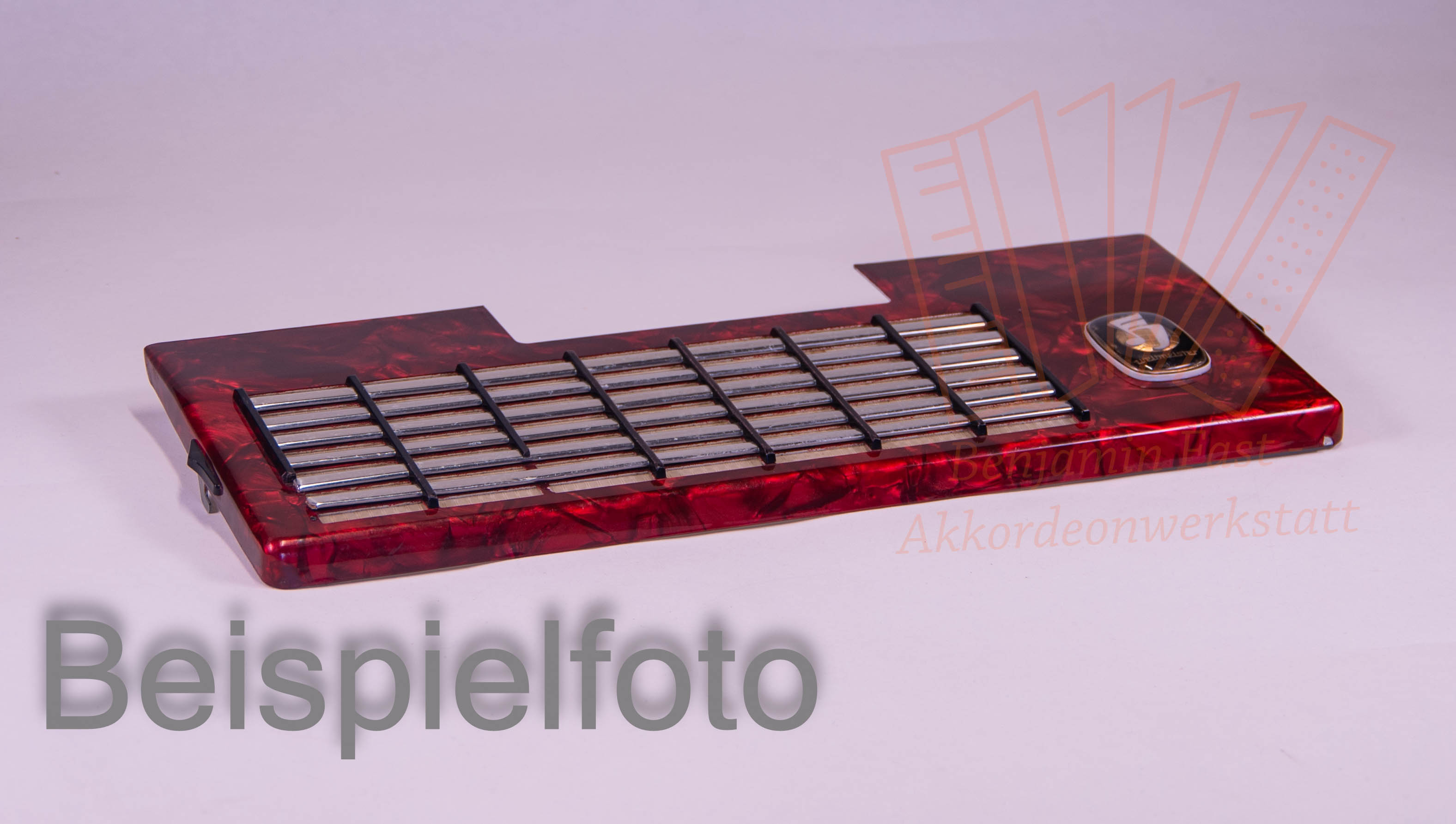 Diskantverdeck Weltmeister Stella rot stark gebraucht