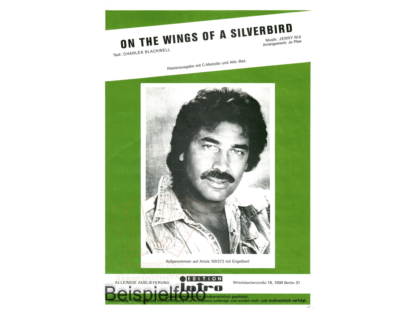 On the wings of a silverbird, Einzelausgabe - Antiquariat