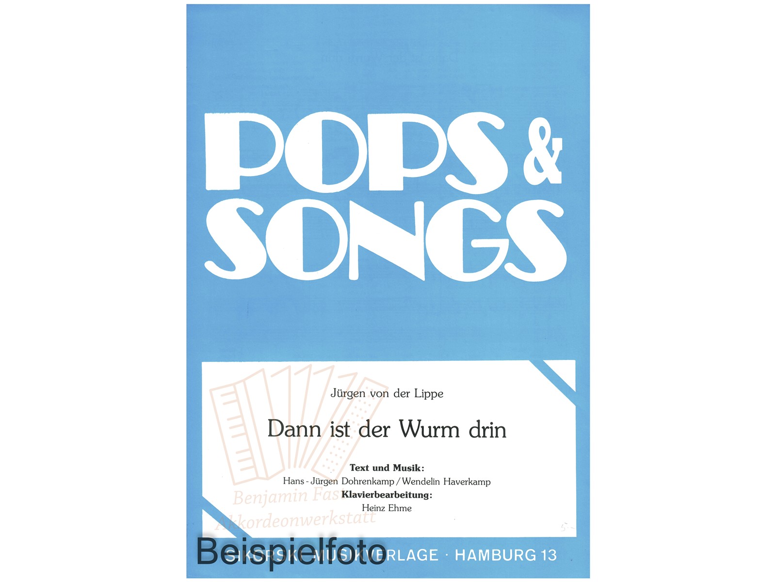 Dann ist der Wurm drin, Einzelausgabe