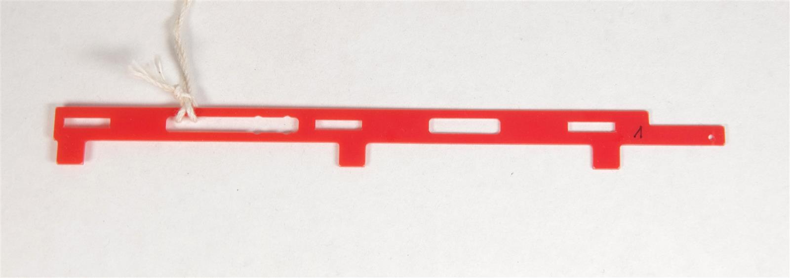 Schaltlamelle Bass Hohner Lucia, gebraucht Variante 1 Schaltlamelle Bass Hohner Lucia, gebraucht Variante 1