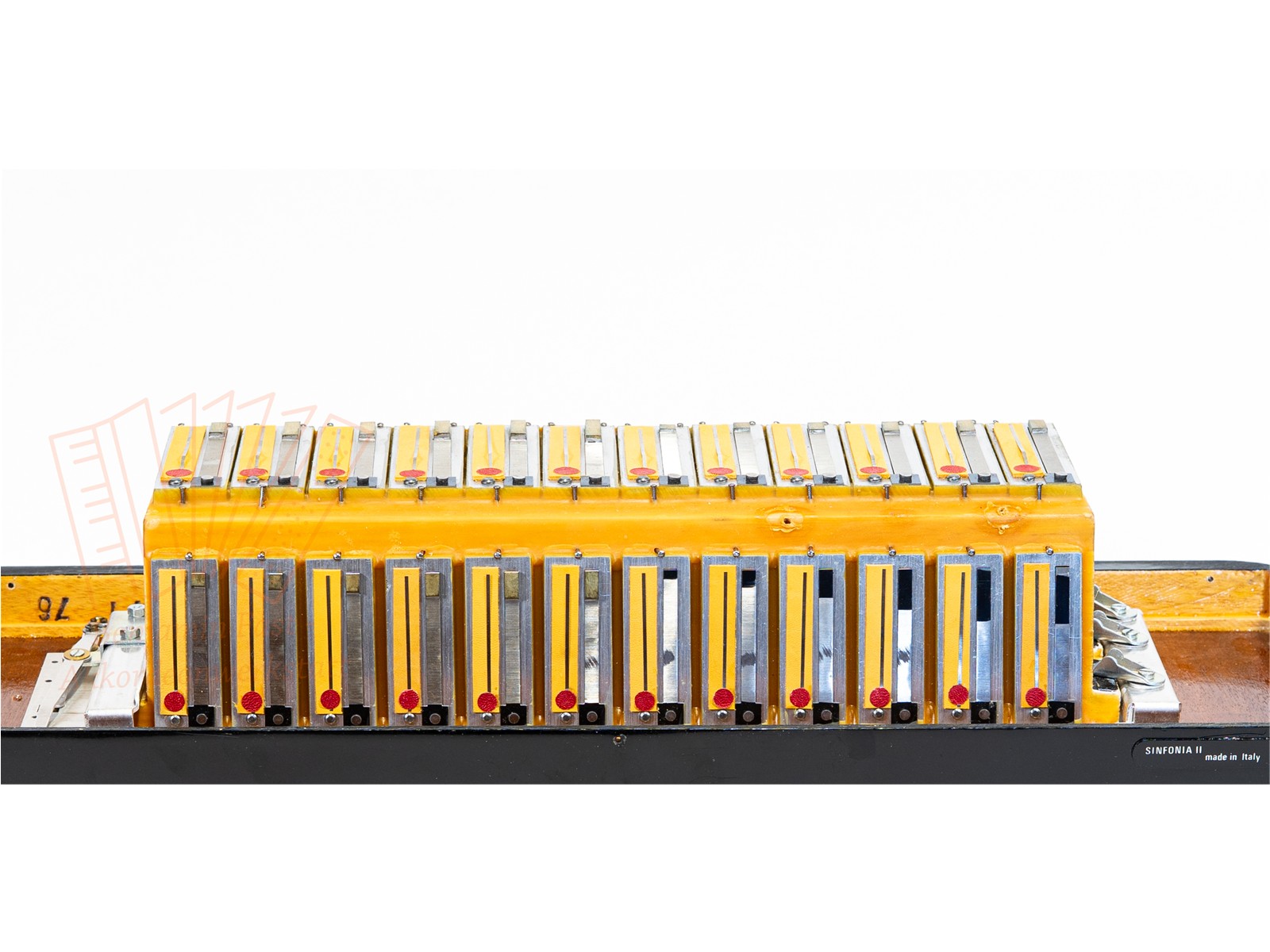 Akkordeon Paolo Soprani Musette Saxophonklappen gebraucht