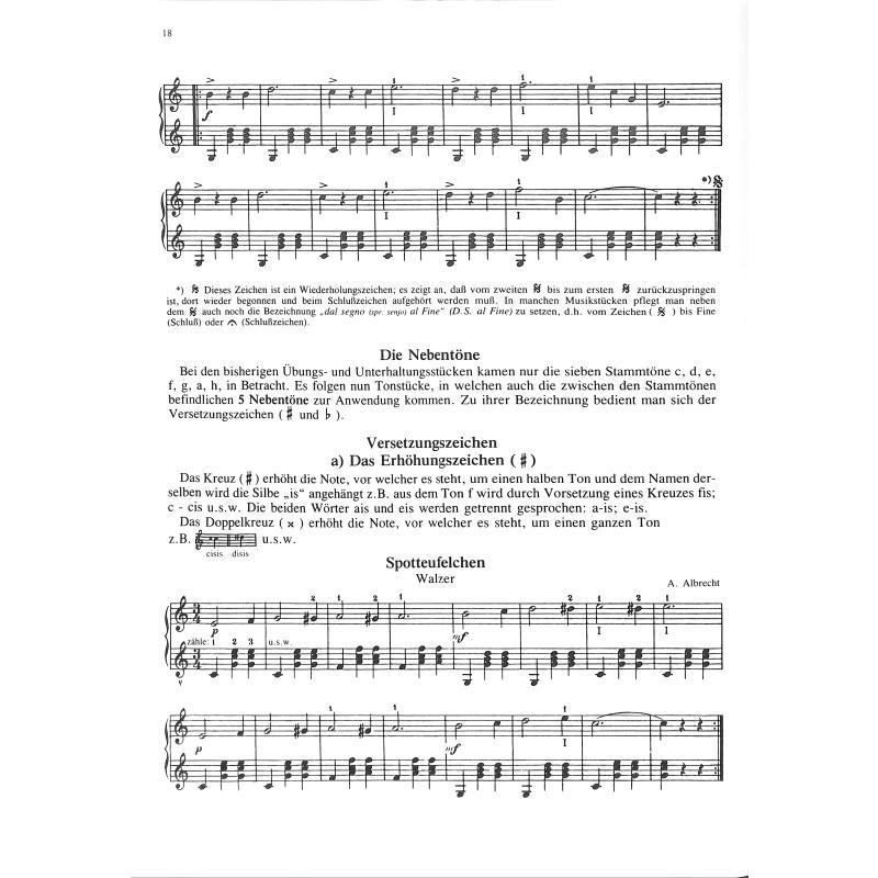 Volkstümliche Zitherschule 1, Albrecht Volkstümliche Zitherschule 1, Albrecht