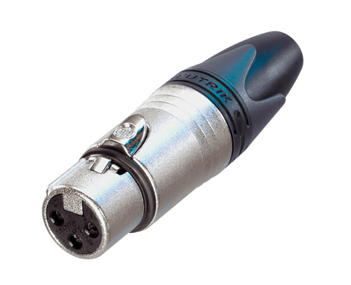 XLR-Stecker 3p. female NC3FXX Neutrik XLR-Stecker 3p. female NC3FXX Neutrik