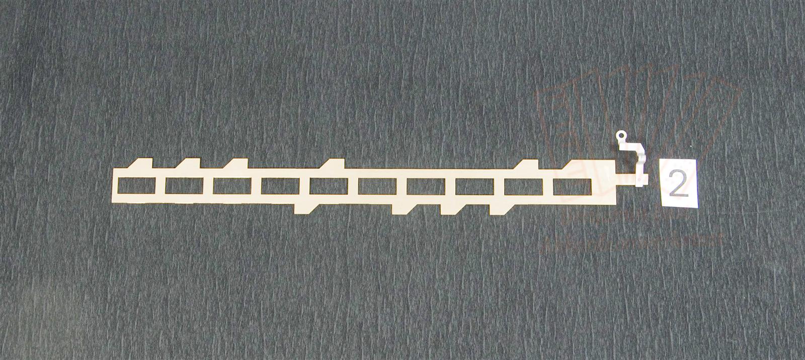 Schaltlamellen Hohner Lucia IV P, gebraucht 2. 4"