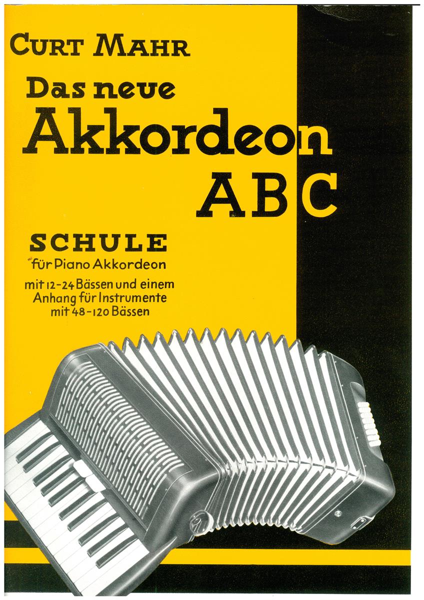 Das neue Akkordeon-ABC 1, Mahr - altes Kover Das neue Akkordeon-ABC 1, Mahr - altes Kover