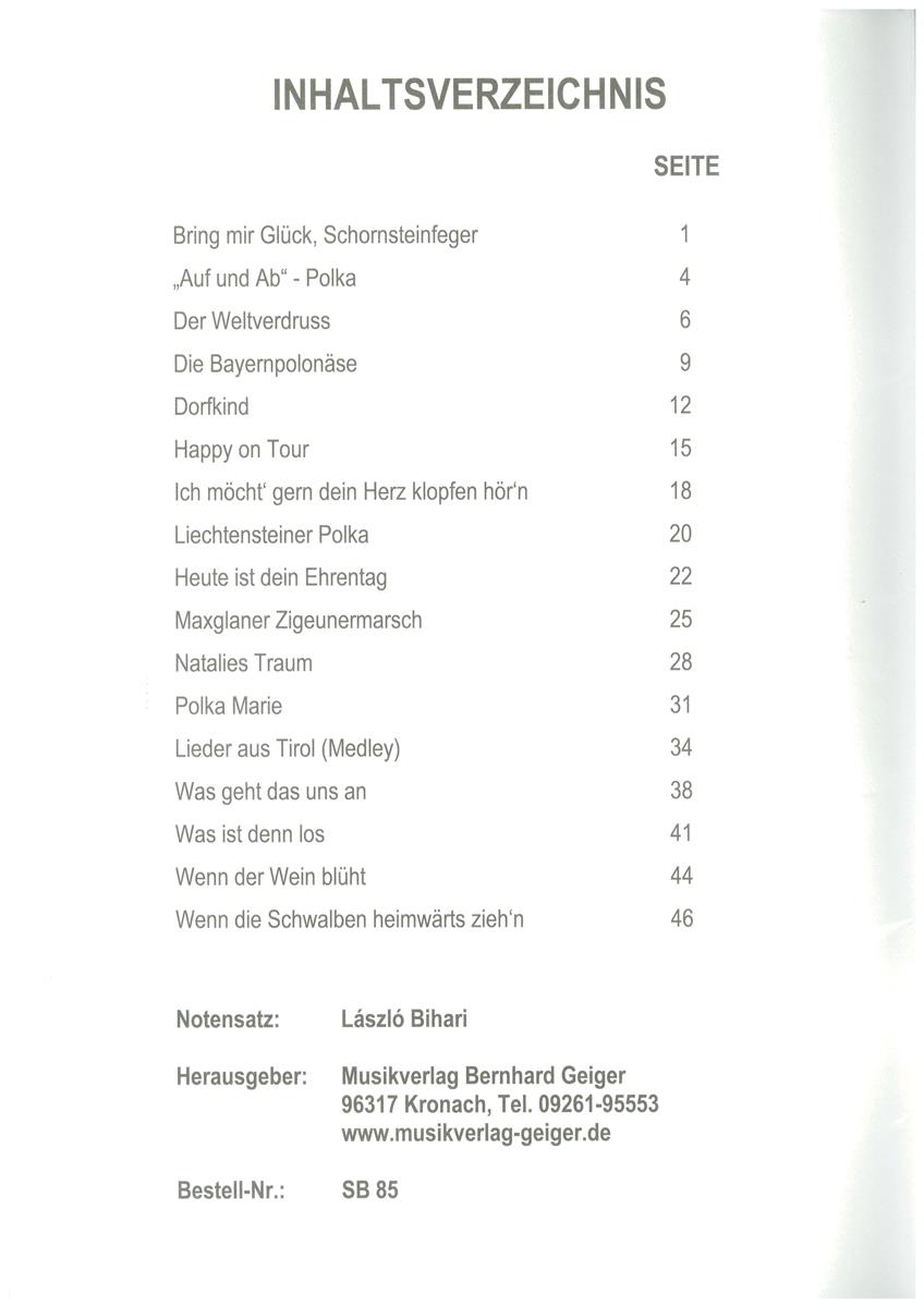 Wirtshausmusik für Akkordeon Band 9