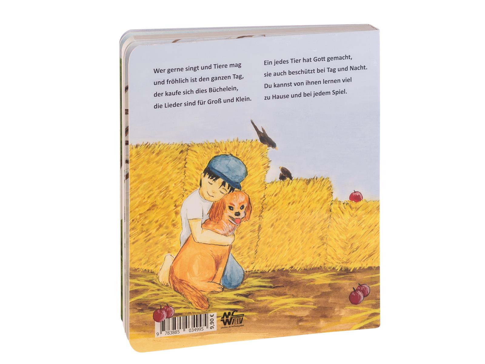 Pappbuch: Tierlieder für Kinder