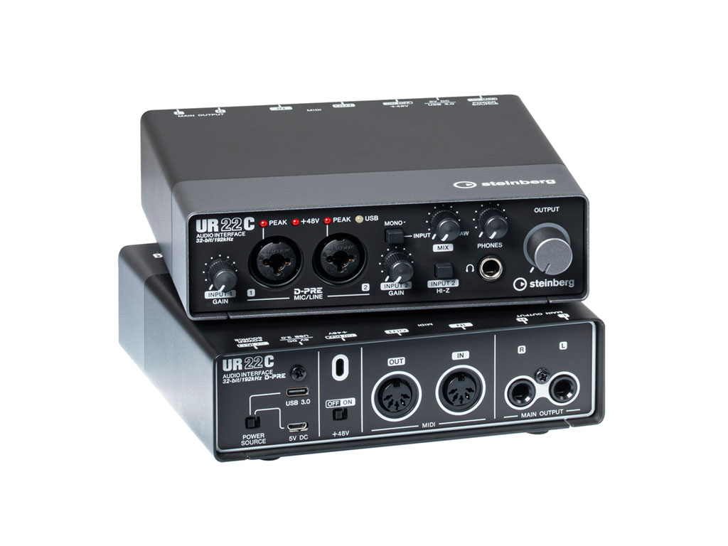 USB 3.0 Audiointerface Steinberg UR22C USB 3.0 Audiointerface Steinberg UR22C