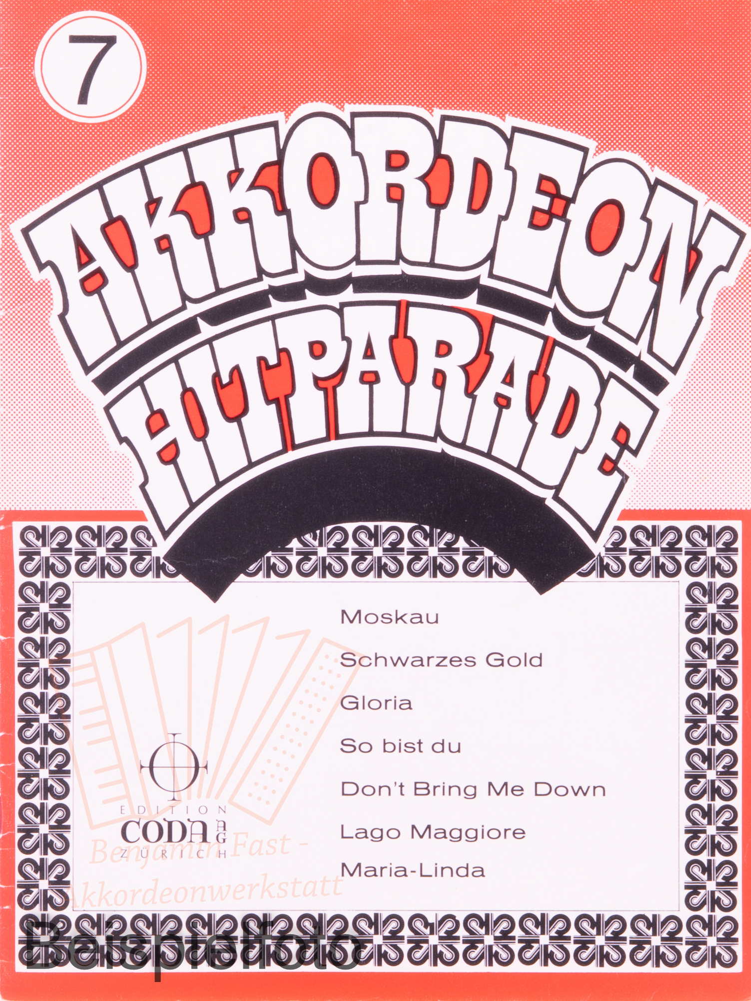 Akkordeon Hitparade 7 - Antiquariat