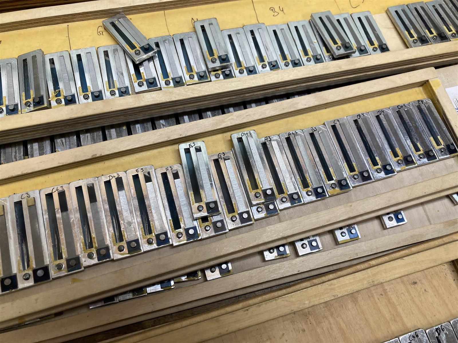 Stimmplatte Cagnoni Durall, gebraucht Stimmplatte Cagnoni Durall, gebraucht