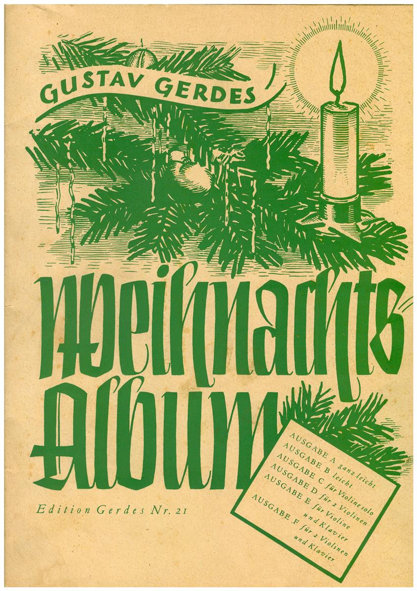 Weihnachtsalbum - Gustav Gerdes - Antiquariat Weihnachtsalbum - Gustav Gerdes - Antiquariat