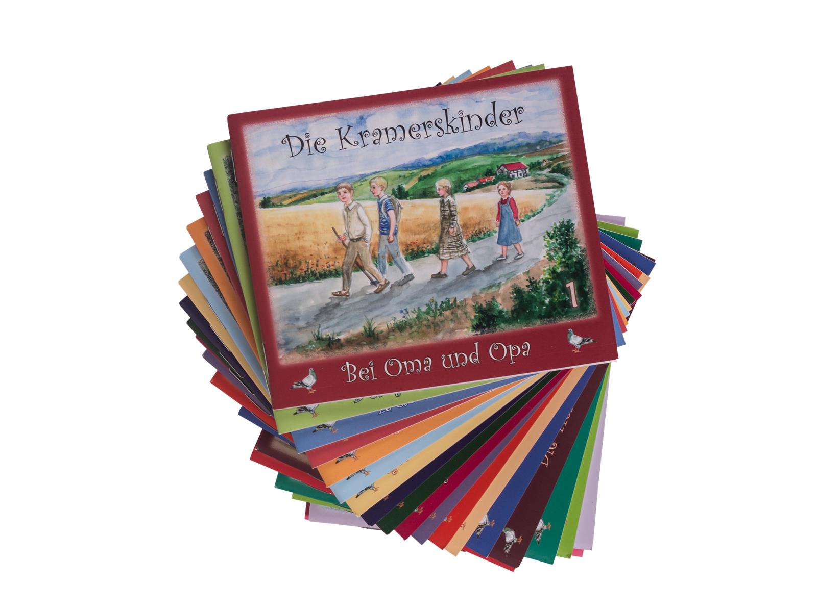 Die Kramerskinder - 20 Hefte im Set Meine Kramerskinder Sammelbox + 20 Hefte im Set