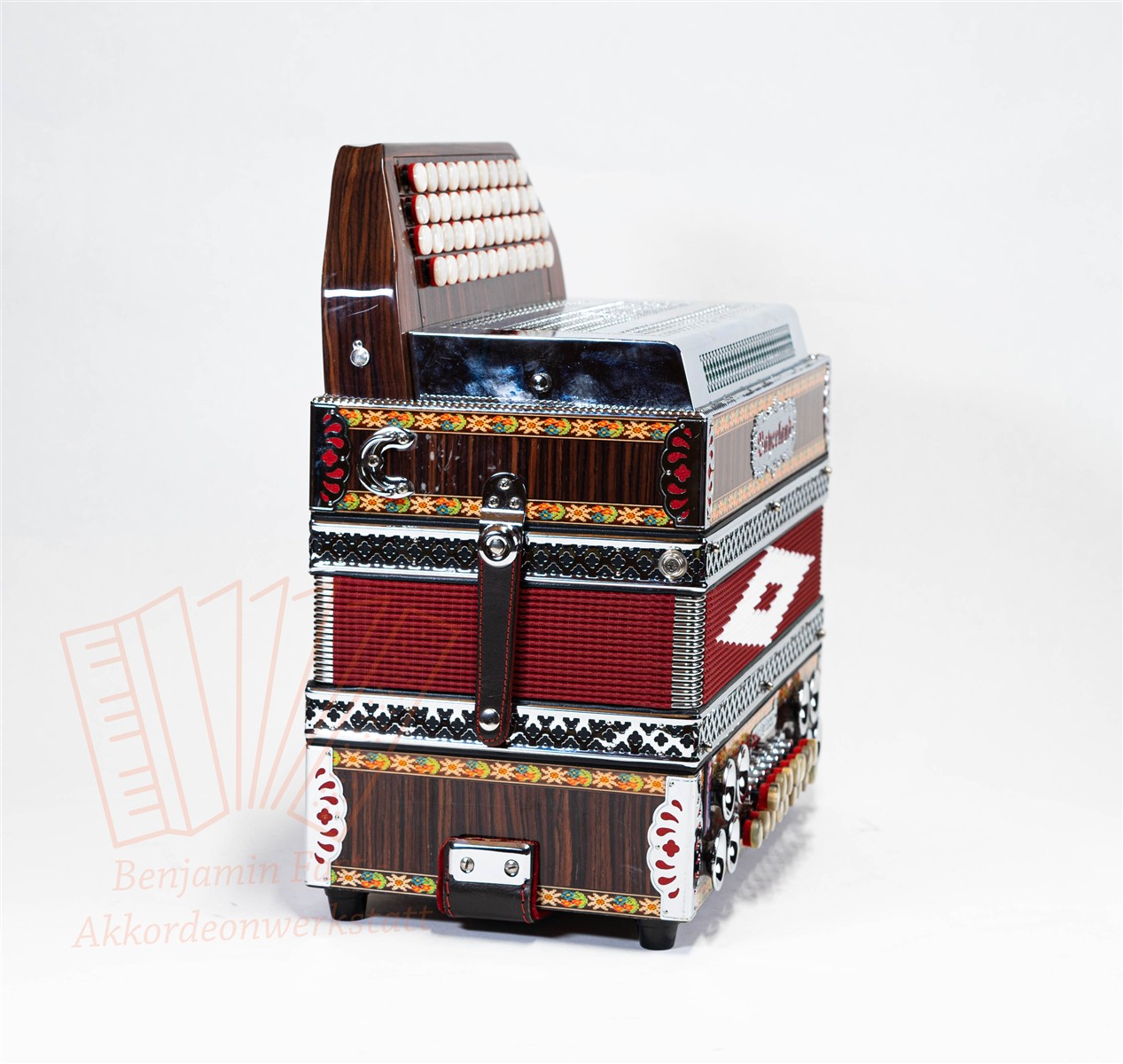 Steirische Harmonika Bayerland FBEsAs HDS, gebraucht