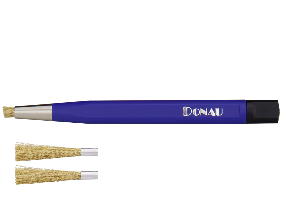 Messingradierer Ø 4 mm mit 3 Pinsel Set 2 Messingradierer Ø 4 mm mit 3 Pinsel Set 2