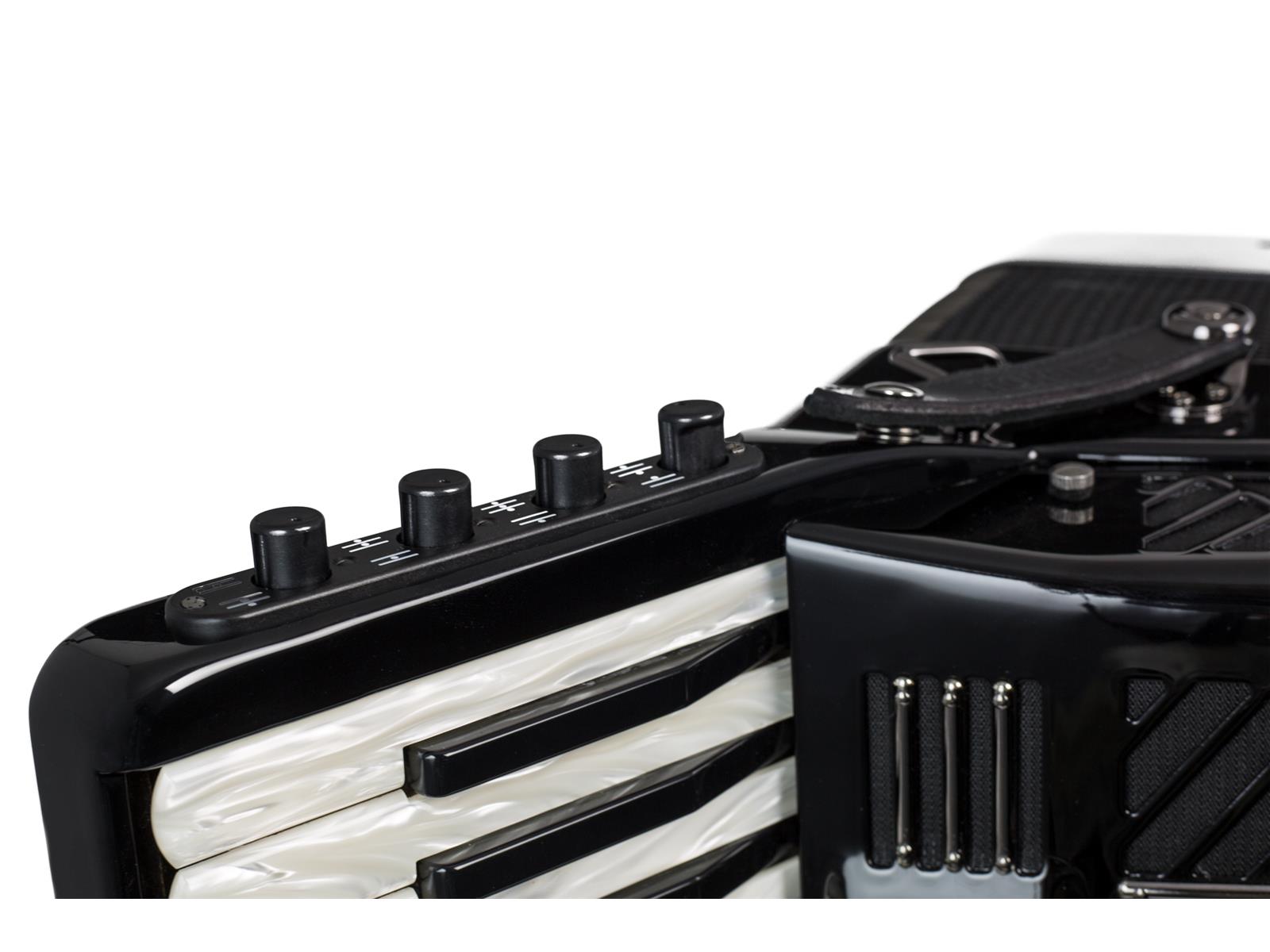 Akkordeon Hohner Mattia IV 120 Bass Perloid-Tasten Akkordeon Hohner Mattia IV 120 Bass Perloid-Tasten