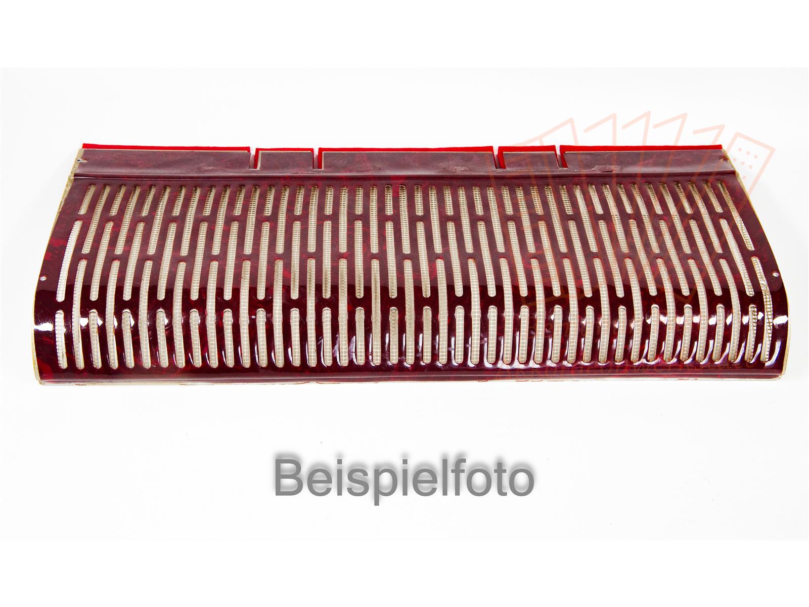 Diskantverdeck Cantulia 36cm rot - gebraucht Diskantverdeck Cantulia 36cm rot - gebraucht