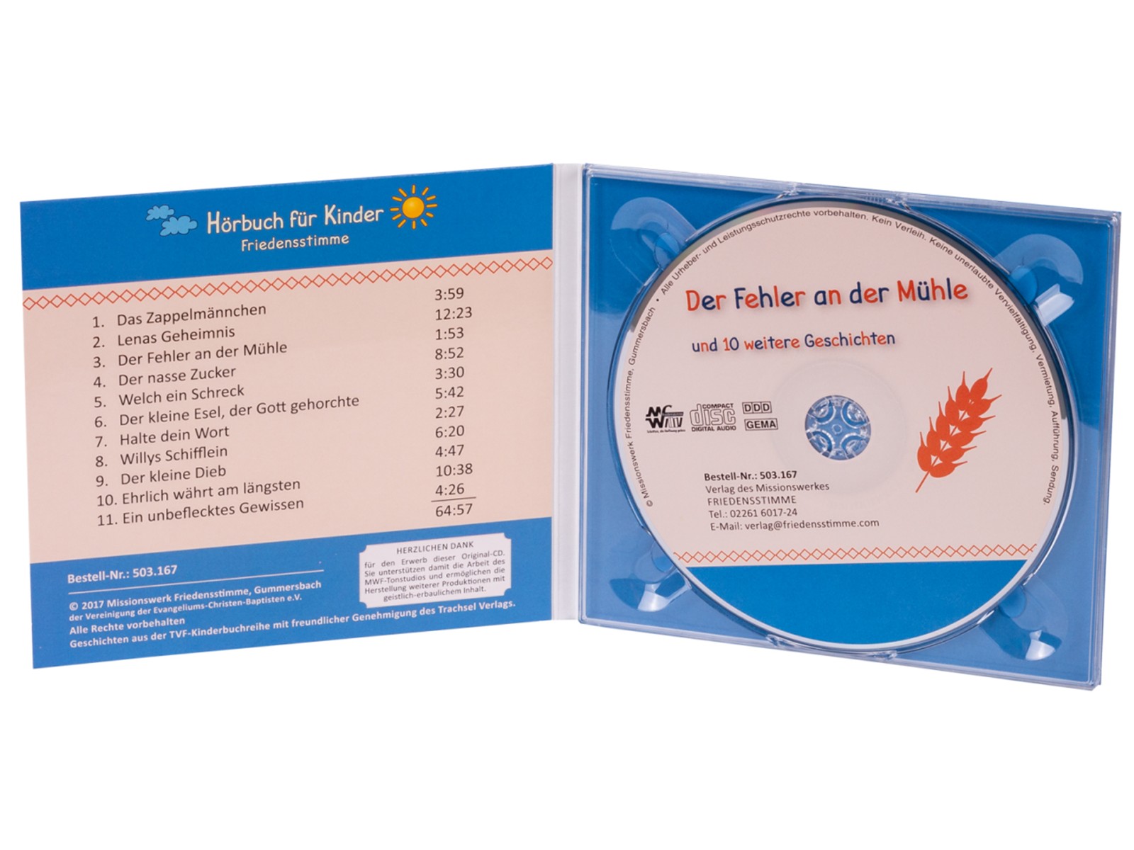 Hörbuch CD - Der Fehler an der Mühle