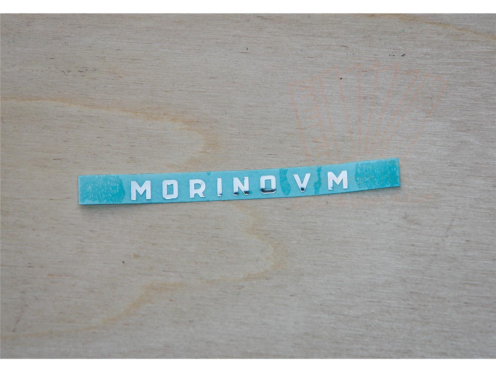 Schriftzug "MORINO V M"