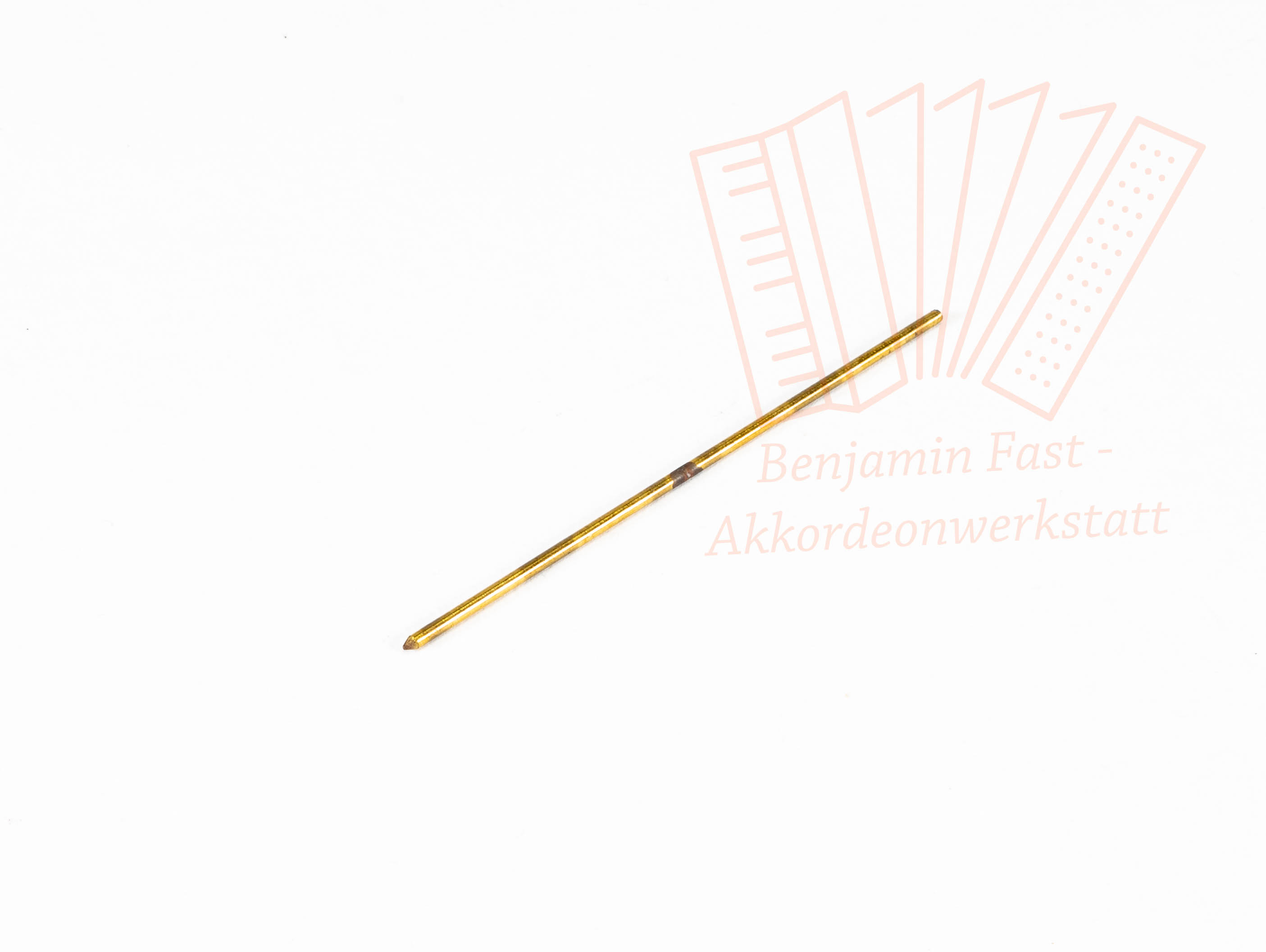 Achse Hohner Messing 1,8x83 gebraucht Achse Hohner Messing 1,8x83 gebraucht