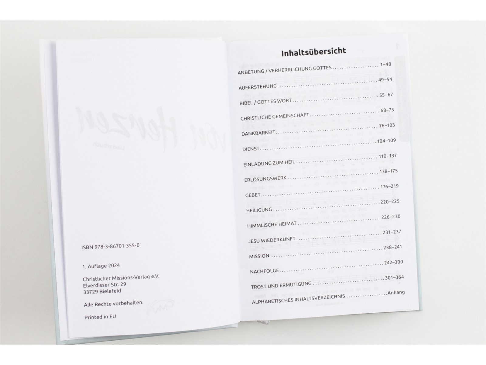 von Herzen (Liederbuch)