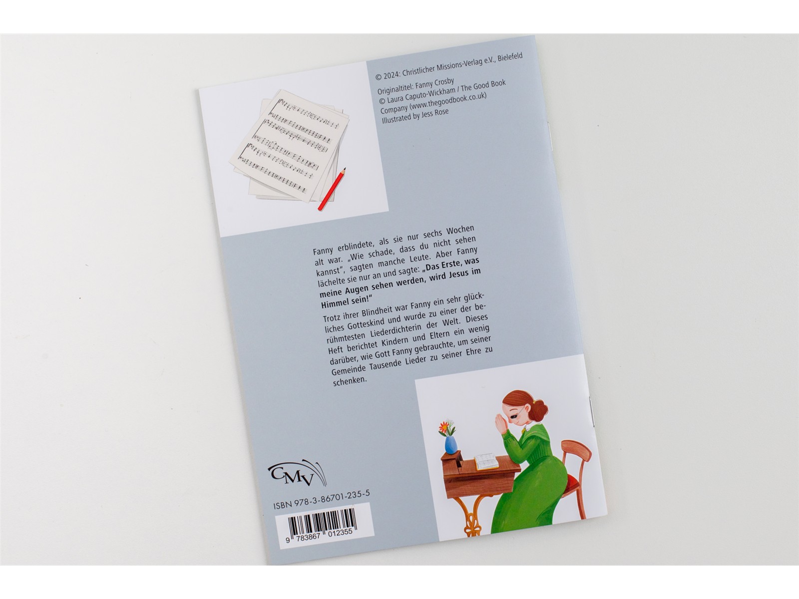 Fanny Crosby - Die blinde Liederdichterin