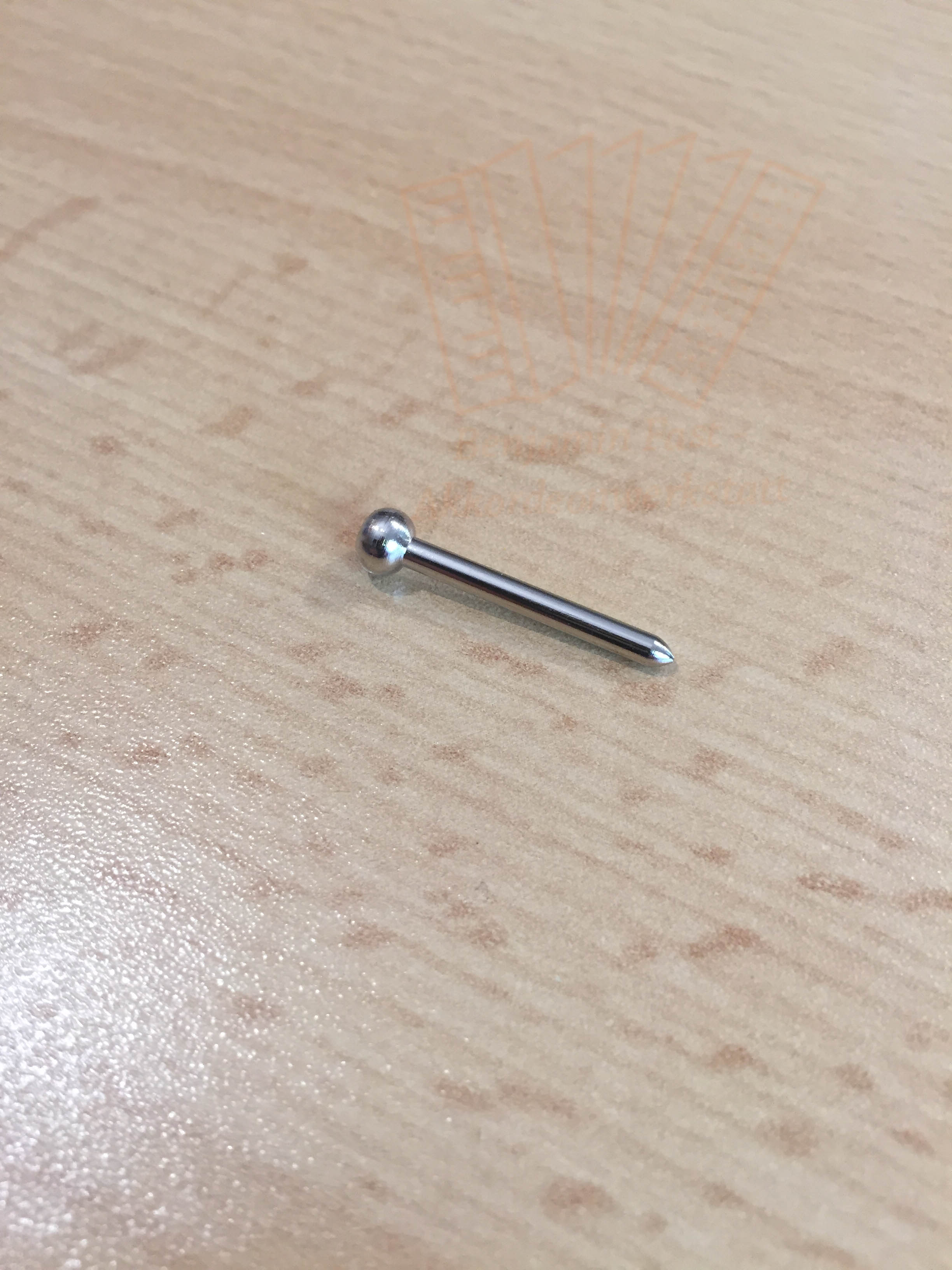 Balgnagel Kugelkopf 2,5x26mm verchromt Balgnagel Kugelkopf 2,5x26mm verchromt