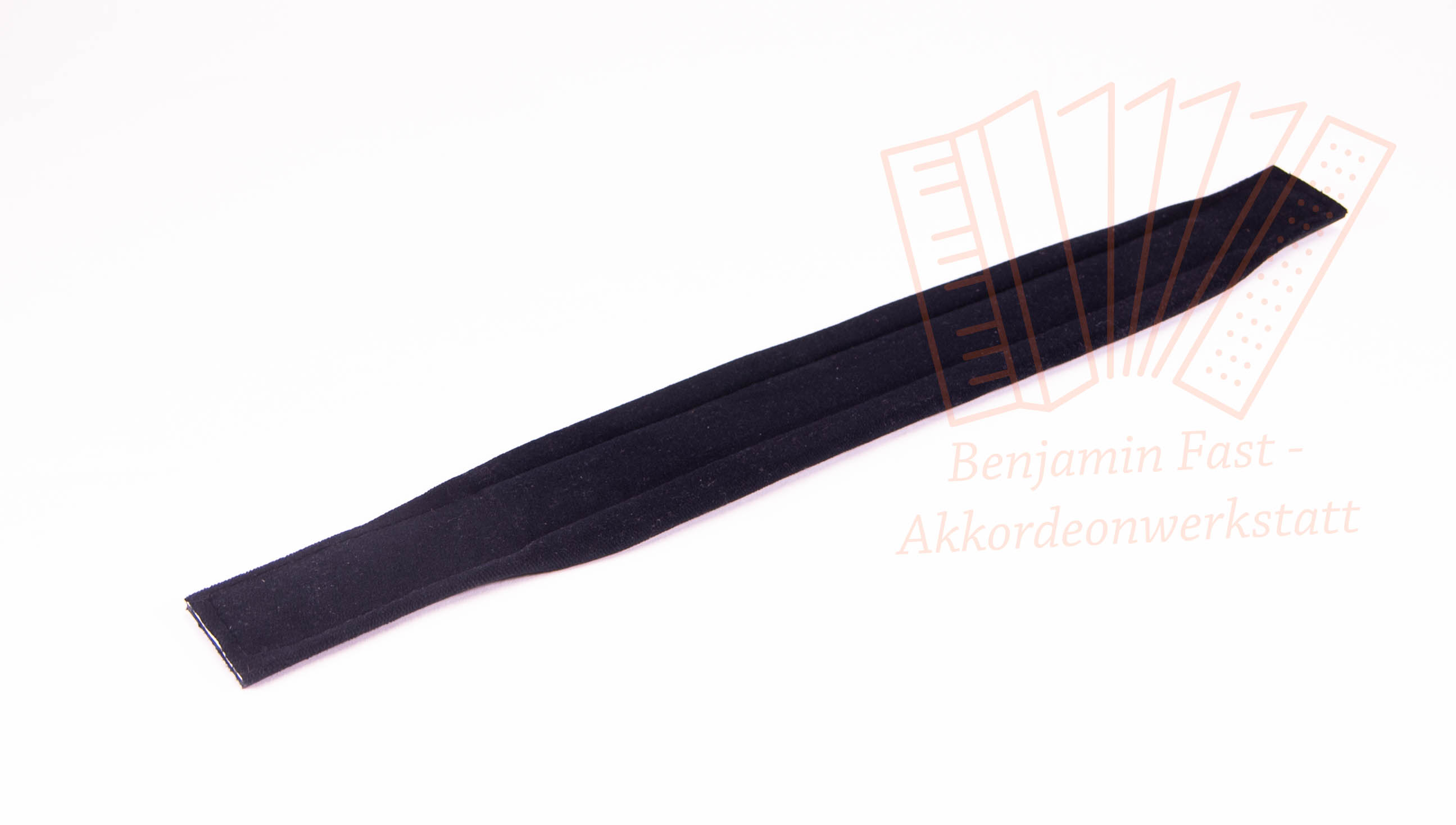 Bassband 500x40 Leder/Samt schwarz Bassband 500x40 Leder/Samt schwarz