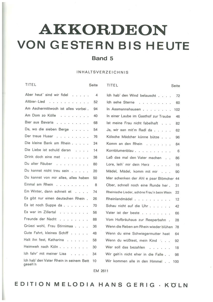 Von gestern bis heute 5, Akk - Antiquariat